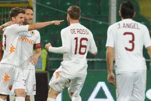 روما ينتزع فوزاً صعباً من باليرمو 