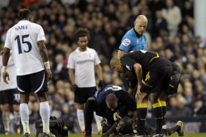 كأس انكلترا: 'موامبا في العناية المشددة وحالته حرجة'