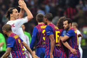 دوري ابطال اوروبا-ذهاب ربع النهائي: تعادل ميلان وبرشلونة صفر-صفر