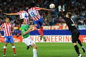 أتلتيكو مدريد يتخطى هانوفر بصعوبة 