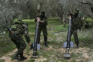 اطلاق صواريخ من غزة على اسرائيل دون اصابات او اضرار