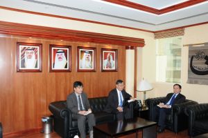 وزير الصناعة والتجارة يؤكد على توجه الوزارة بتعزيز العلاقات الاقتصادية المشتركة بين البحرين واليابان