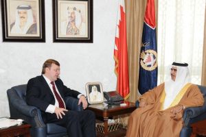 وزير الداخلية يستقبل نائب خارجية جمهورية بيلاروس