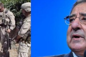 بانيتا يدين التقاط صور لجنود اميركيين مع جثث متمردين افغان