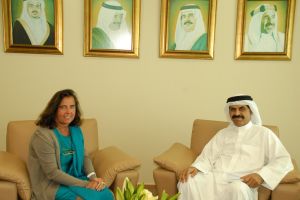 وكيل حقوق الإنسان يستقبل سفيرة ألمانيا لدى المملكة