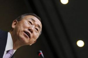 بان: سوريا لم تلتزم بخطة عنان للسلام بالكامل 