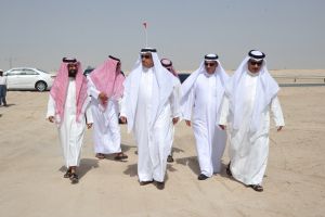 الكعبي يتفقد سير العمل في ساحل الدور