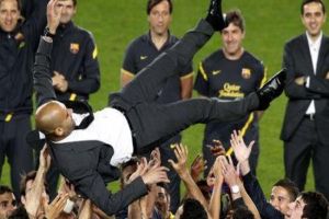 غوارديولا يودع 'كامب نو' وروسيل يفتح الباب على مصرعيه