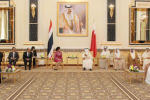 رئيس الوزراء: أمام البحرين وتايلند آفاق واسعة نحو المزيد من التعاون عبر المشاريع المشتركة 