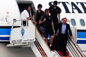 ريال مدريد يصل إلى الكويت للقاء منتخبها