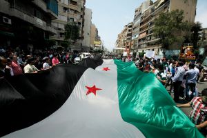 حلب تشهد تظاهرات لا سابق لها وكوفي انان في سوريا قريبا 