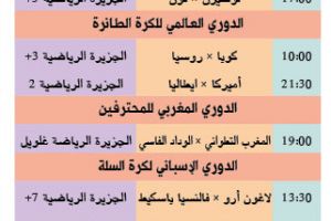 تشاهدون اليوم وأين تذهب