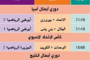 تشاهدون اليوم وأين تذهب