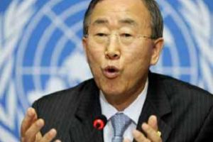 بان كي مون يشيد بالانتخابات المصرية 