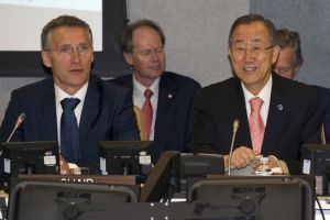 بان كي مون يؤكد ان المعارضة تسيطر على اجزاء 'كبيرة' من مدن سورية 