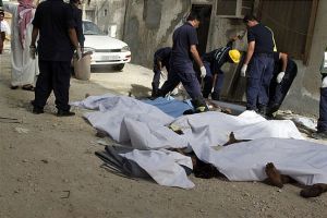 بالصور ...وفاة 10 آسيويين اختناقاً بحريق اندلع يوم أمس في مسكنهم بالرفاع الشرقي