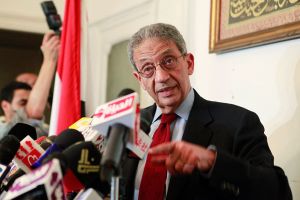 عمر موسى يرفض الدولة الدينية وايضا العودة الى النظام السابق