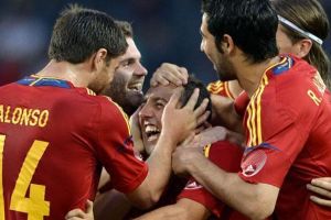 فوز إسبانيا على كوريا ودياً 