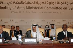 وزراء الخارجية العرب يناقشون الأزمة السورية والقوات النظامية تواصل عملياتها 