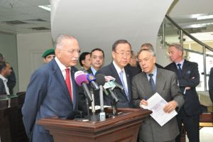 بان كي مون وإحسان أوغلي:تحديد سقف زمني لمهمة عنان مطلب مهم ونرحب بمناقشته في مجلس الأمن