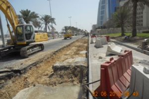 الأشغال: غلق مسارات شارع الملك فيصل القديمة للصيانة واصلاح تسربات مياه عاجلة (صور)