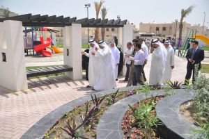 الغتم يفتتح حديقة الشاخورة