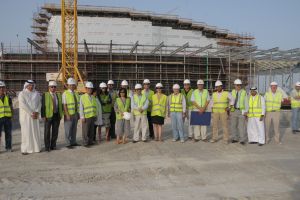 وزيرة الثقافة ووزير الأشغال يتابعان المستجدات في سير العمل بمبنى المسرح الوطني