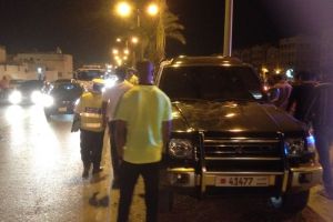 مصرع مواطن في حادث مشاة بالرفاع مساء أمس ..صور