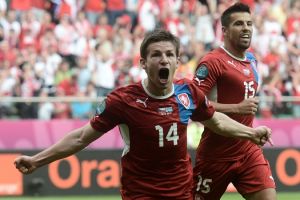 التشيك تستعيد توازنها وتهزم اليونان في ثاني مبارياتها بيورو 2012