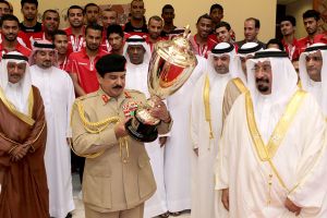 الملك:فوز المحرق بأي بطولة يسعد الجميع وان الفرق البحرينية أصبحت الآن يحسب لها حساب في البطولات