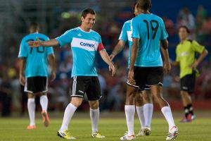 فوز ميسي ورفاقه على نجوم المكسيك بالخمسة 