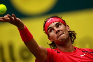 نادال يحمل علم اسبانيا في حفل افتتاح الاولمبياد 