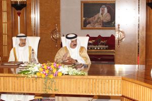 الملك: الشأن البحريني شأن داخلي خاص بشعب البحرين دون وساطات خارجية