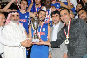 المنامة بطل كأس الشباب لكرة السلة