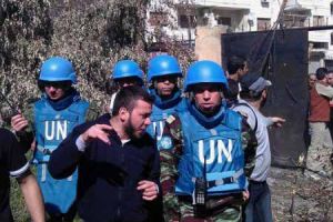 المراقبون الدوليون مستعدون للتوجه الى التريمسة فور وقف النار