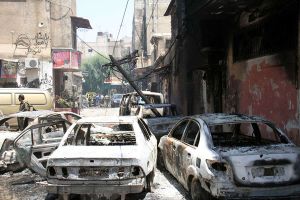 اتساع رقعة الاشتباكات في دمشق و128 قتيلا الجمعة