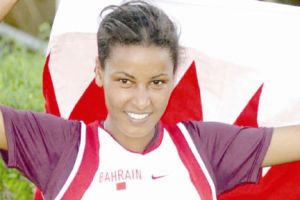 العداءة البحرينية مريم جمال مرشحة فوق العادة لذهبية اولمبية في الالعاب الاولمبية 2012 