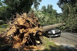 مقتل اثنين في عواصف عنيفة في شرق الولايات المتحدة