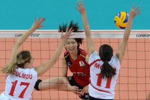 لندن 2012-طائرة: خسارة الجزائر امام اليابان صفر-3