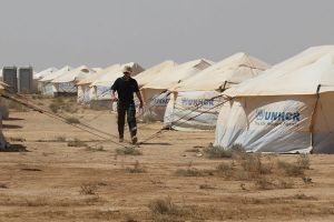 الاردن يفتتح مخيما استعدادا لاستقبال مزيد من اللاجئين السوريين 