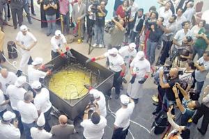 قرص «طعمية» أردني يدخل موسوعة جينيس