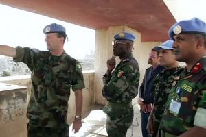 بان جي مون: تعرض قافلة رئيس بعثة المراقبين في سوريا لهجوم 