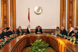 الحكومة المصرية الجديدة تؤدي اليمين