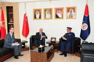 رئيس الأمن العام يبحث تعزيز التعاون الأمني والشرطي مع نائب سفير المملكة المتحدة 