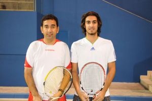 تأهل 8 لاعبين للدور قبل النهائي في بطولة وزير الداخلية للتنس