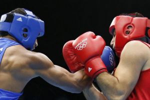 الكوبي نونيز يتوج بذهبية المصارعة الرومانية لوزن 120 كيلوجراما بلندن 