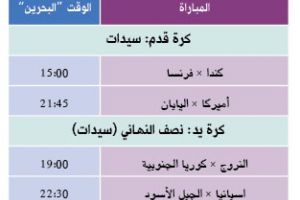 تشاهدون اليوم وأين تذهب