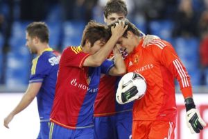 بازل يتأهل بصعوبة في تصفيات دوري أبطال اوروبا 