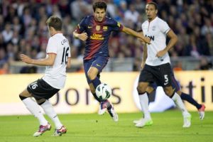 برشلونة يواصل عقدته لمانشستر يونايتد وديا 