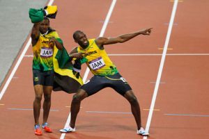 لندن 2012-قوى: ذهبية ورقم قياسي لرجال جامايكا في سباق التتابع 4 مرات 100 م 